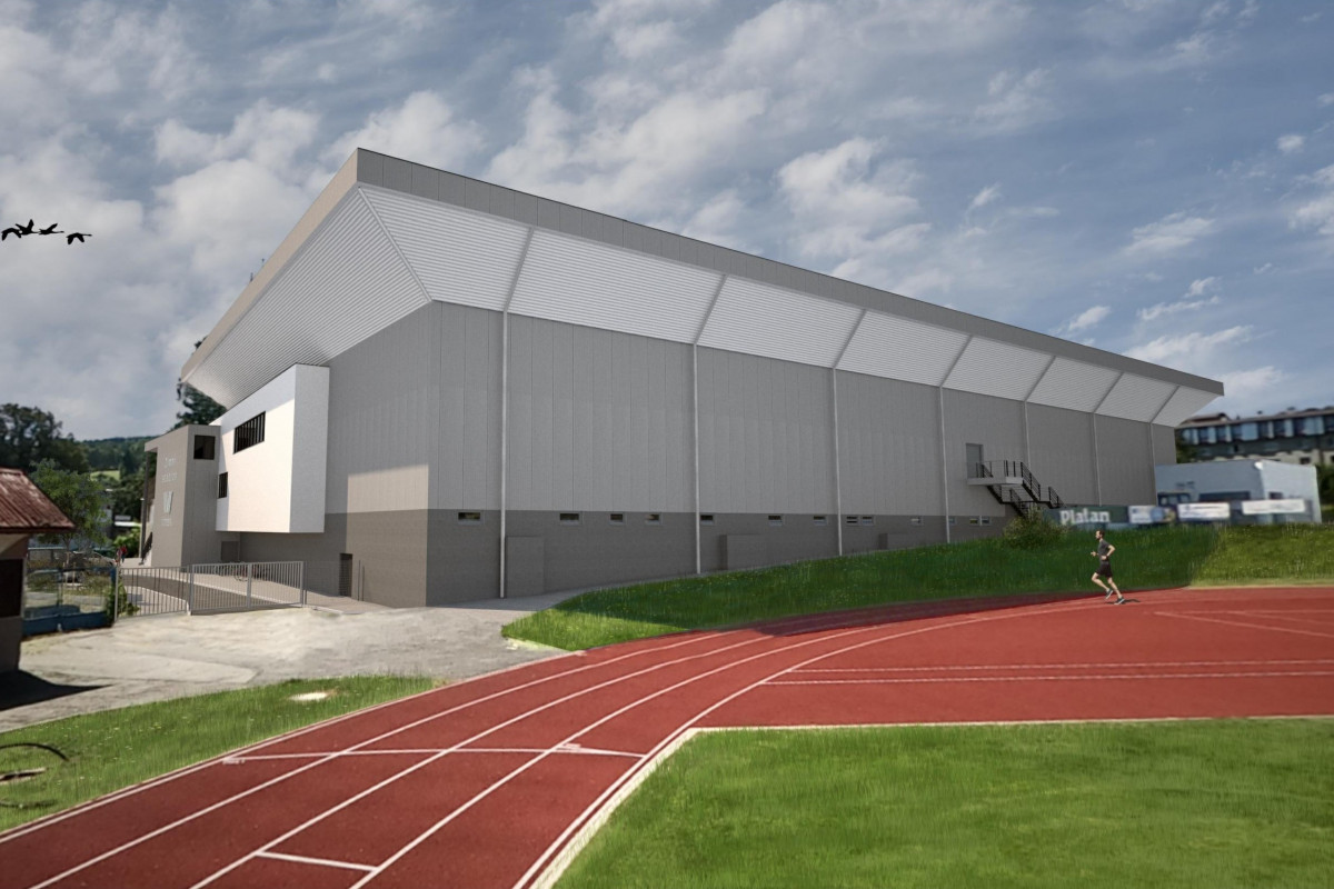 Rekonstrukce zimního stadionu ve Vimperku má stavební povolení