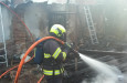 Při požáru v Radosticích vznikla škoda za dva milióny korun
