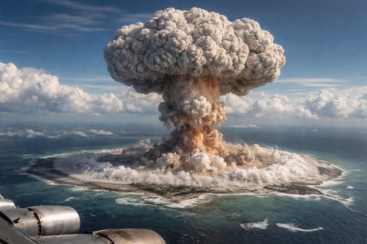 Nejsilnější jaderný test USA změnil svět během několika vteřin Nejsilnější jaderný test USA změnil svět během několika vteřin