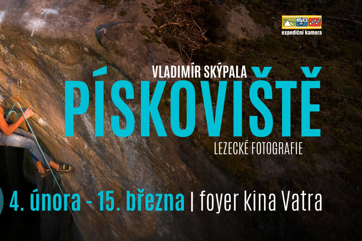 Lezecké fotografie Vladimíra Skýpaly zaplní foyer vsetínského kina Vatra