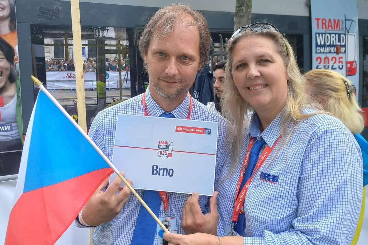 Brněnští řidiči na mistrovství světa šalinářů ve Vídni obsadili 6.místo