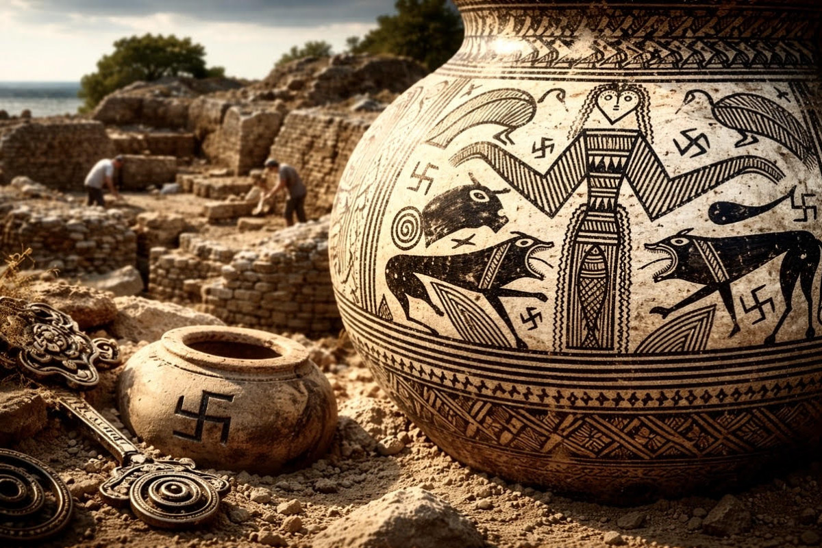 Jak se starověká svastika proměnila v symbol nacismu