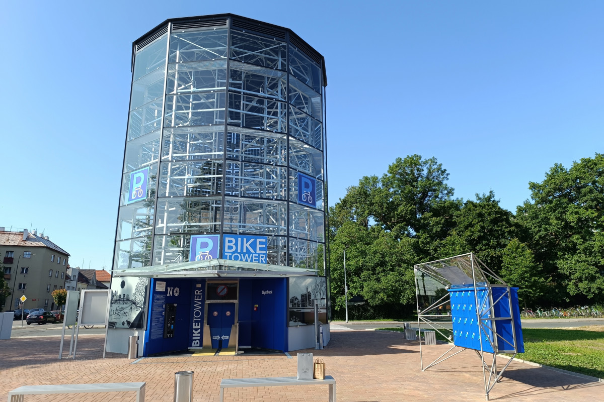 V Nymburce byla slavnostně otevřena nová cyklověž