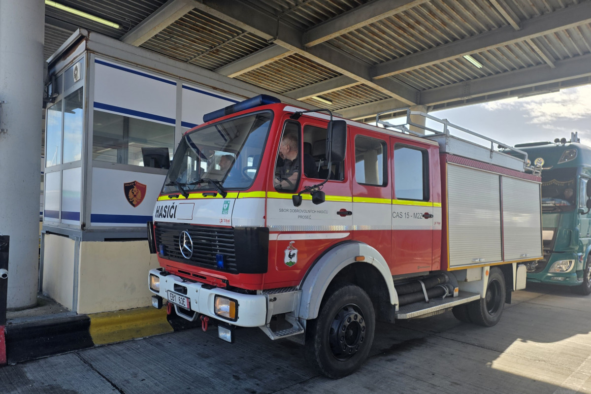 Hasičská cisterna z Proseče poslouží na jihu Albánie