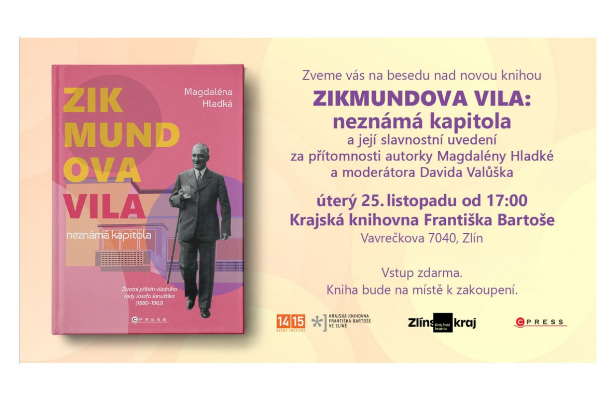 Nová kniha odhaluje neznámou historii Zikmundovy vily