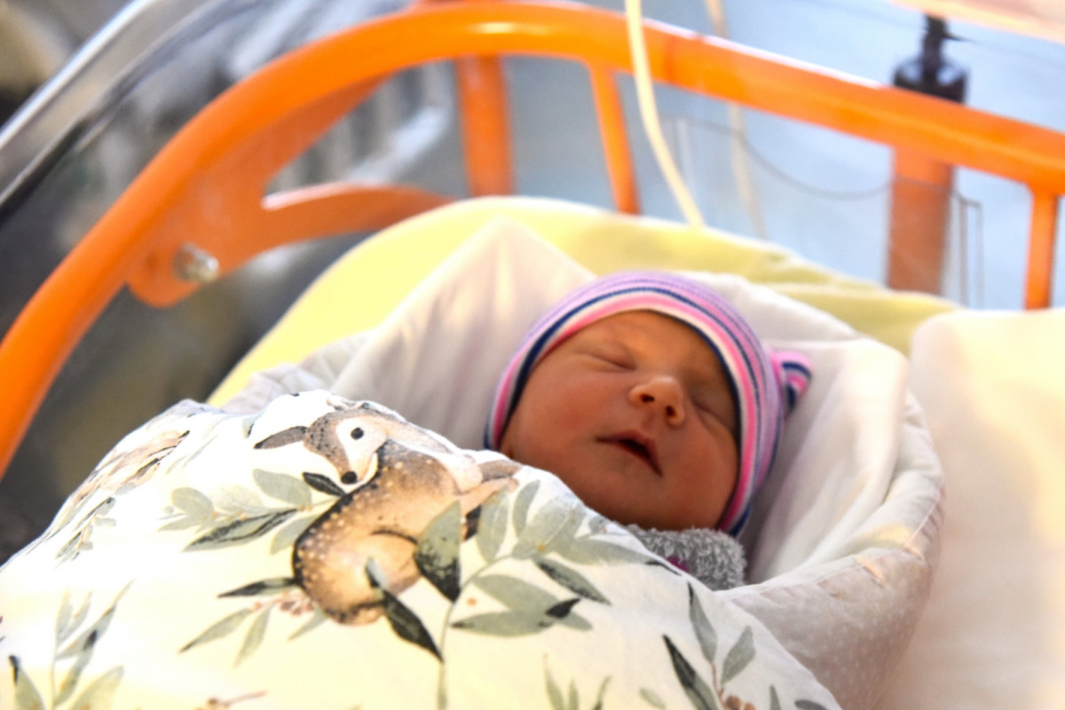 První novoroční dítě v Libereckém kraji se narodilo v České Lípě