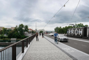 Hlávkův most dostane nový povrch, část konstrukce půjde k zemi Hlávkův most dostane nový povrch, část konstrukce půjde k zemi