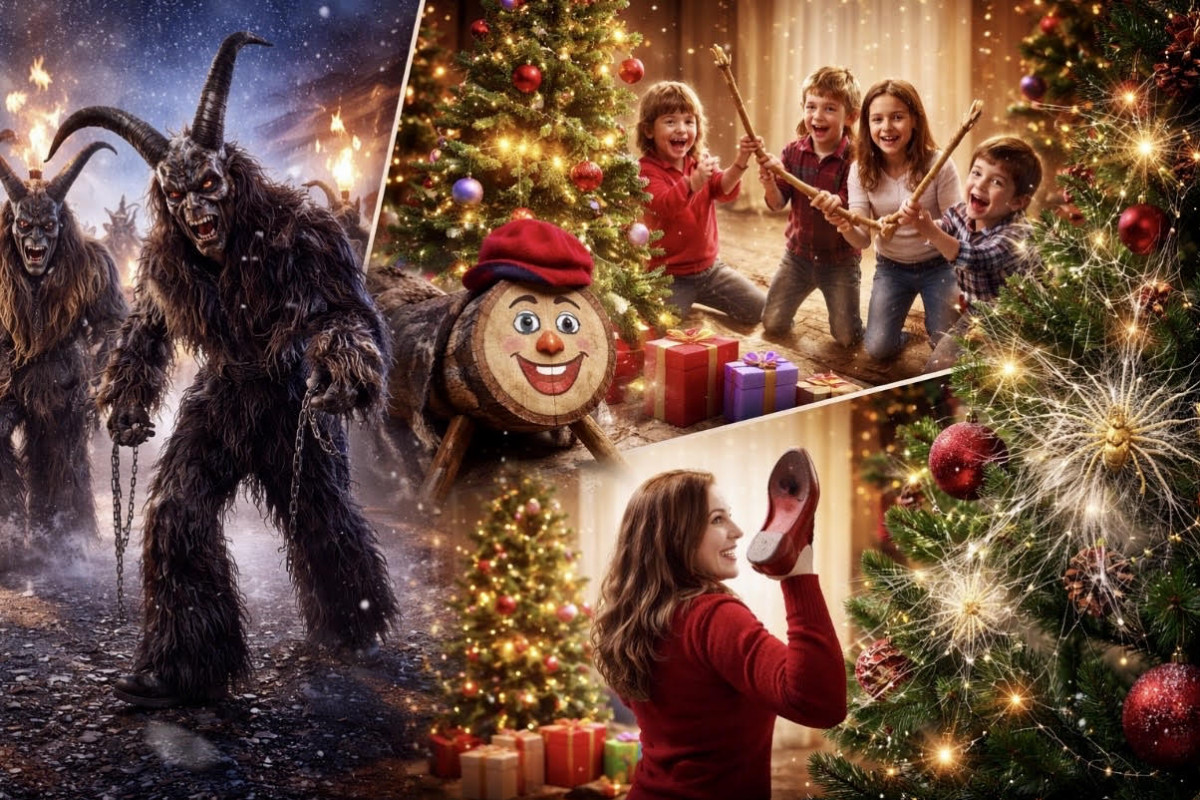 Nejpodivnější vánoční zvyky světa: strach, humor i staré mýty