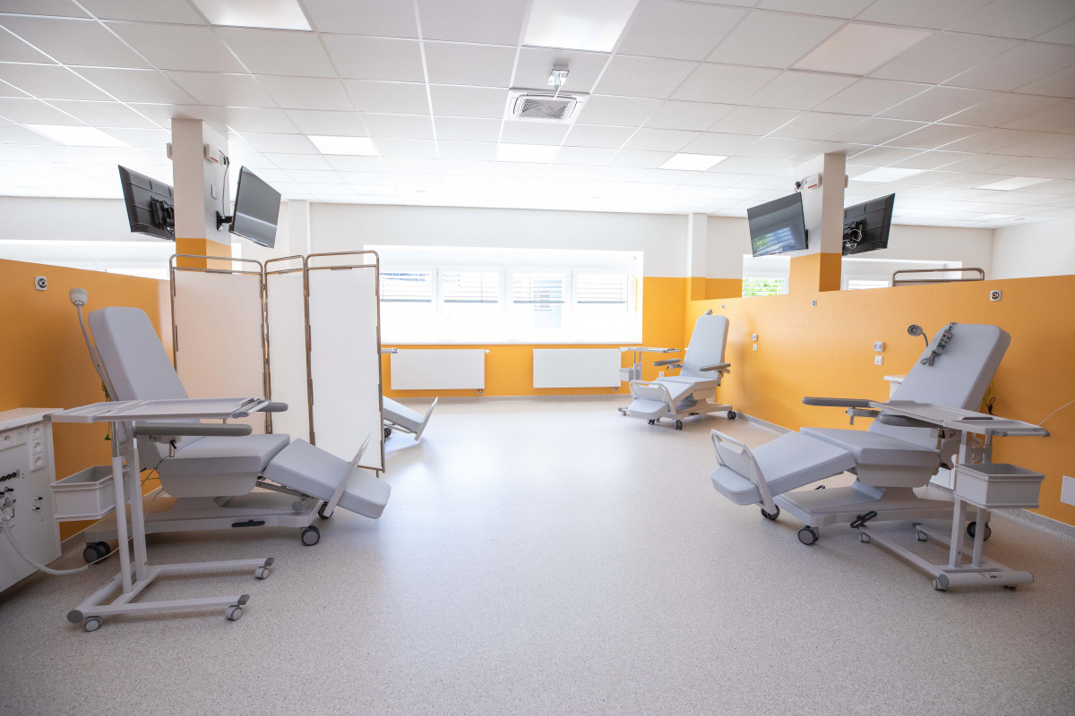 Klatovská nemocnice zprovoznila nové dialyzační středisko