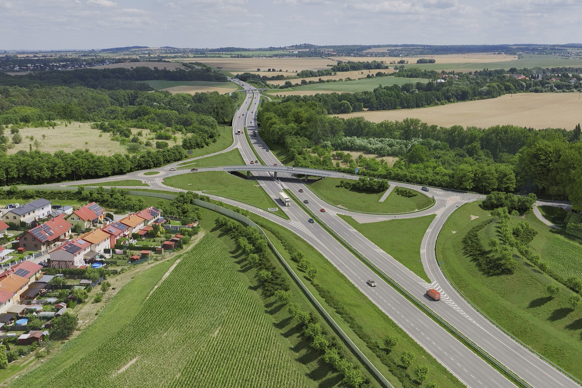 Ředitelství silnic a dálnic začalo stavět obchvat Běchovice – Úvaly