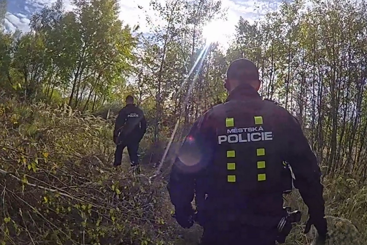 Strážníci odhalili nelegální tábořiště v bývalém vojenském prostoru Strážníci odhalili nelegální tábořiště v bývalém vojenském prostoru