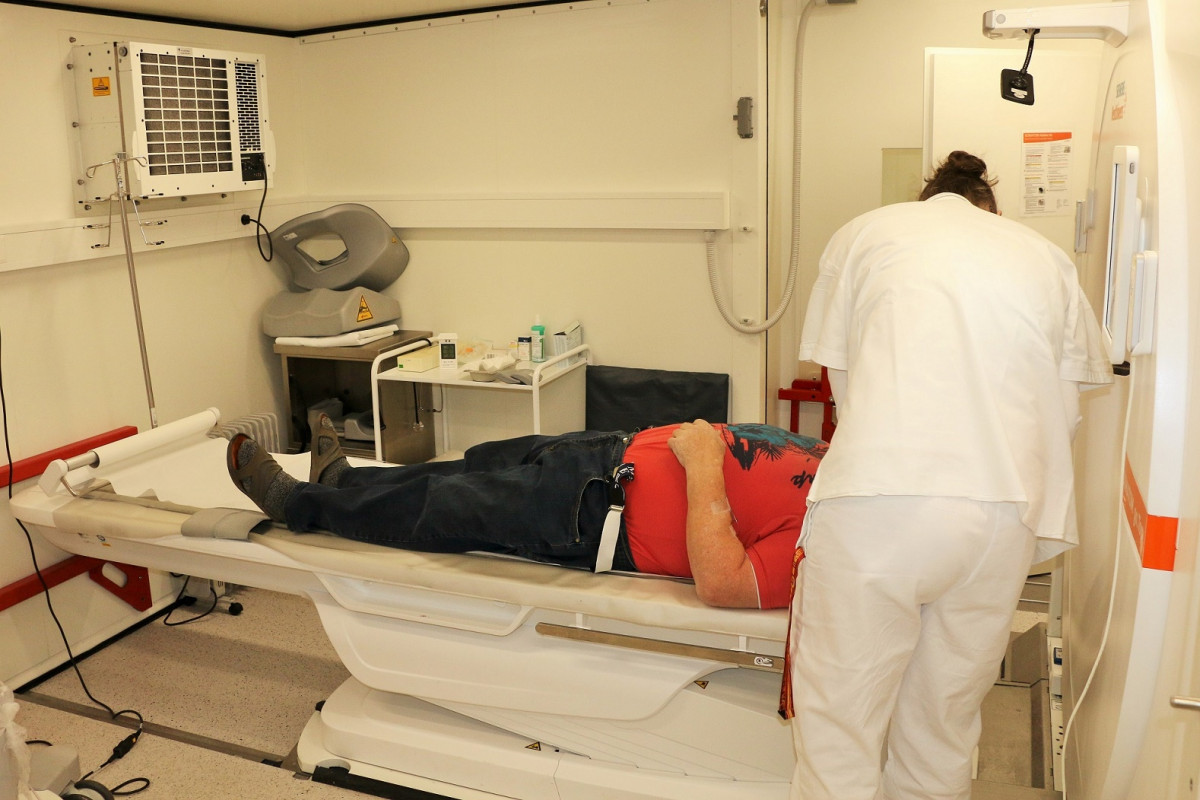Na tomografu děčínské nemocnice vyšetří 16 pacientů denně Na tomografu děčínské nemocnice vyšetří 16 pacientů denně