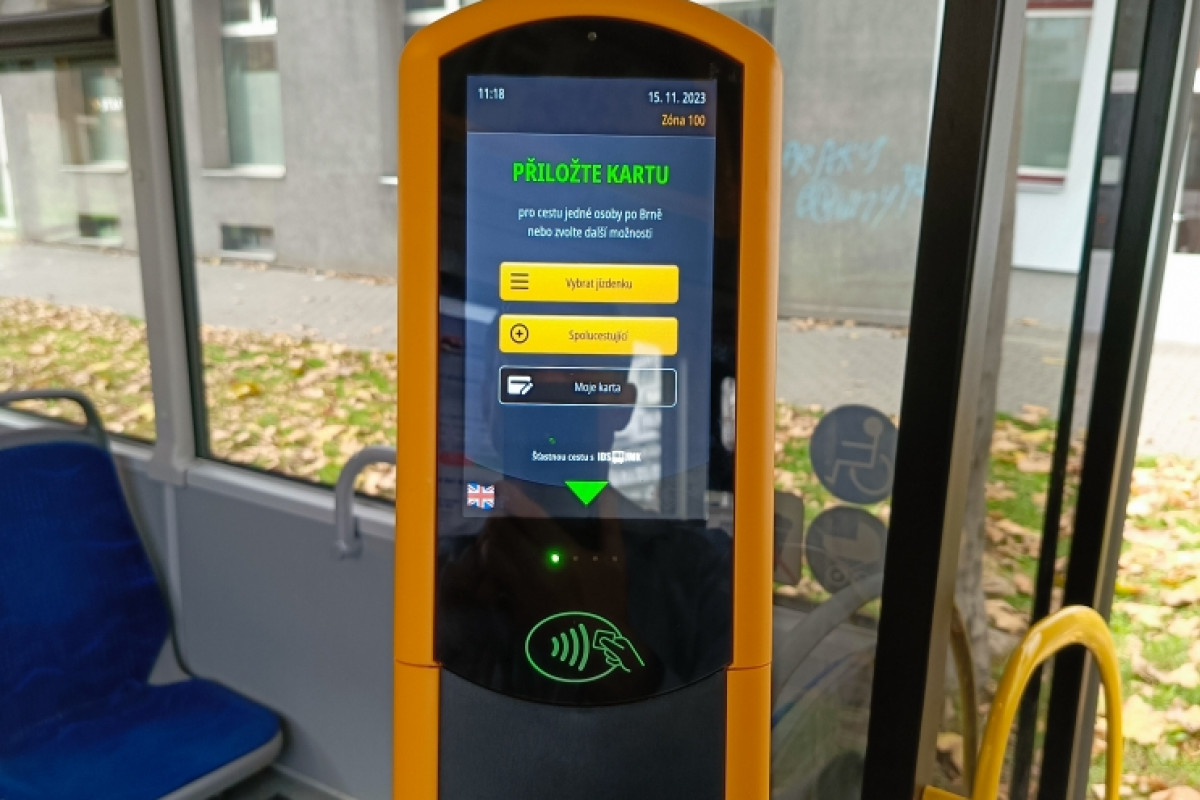IDS JMK: Za měsíc listopad se prodalo přes dva miliony jízdenek