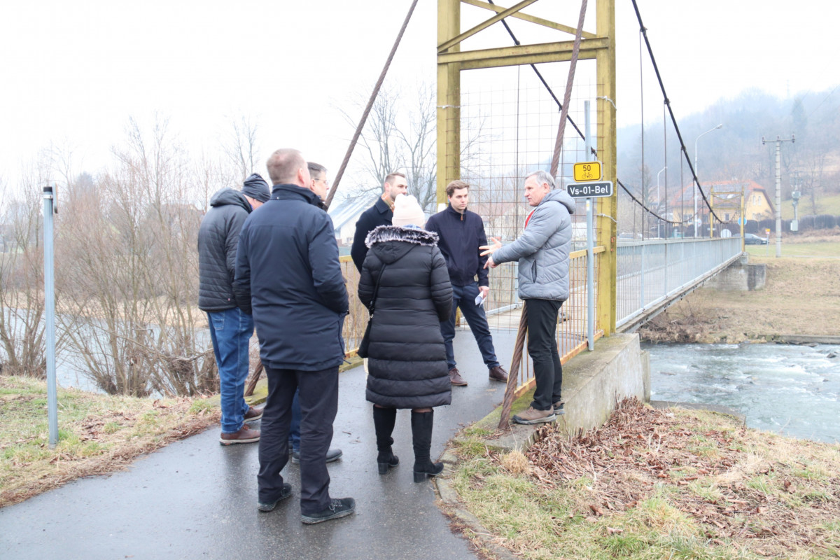 Vsetín opraví lávku v Lázkách, otevřena má být do začátku léta