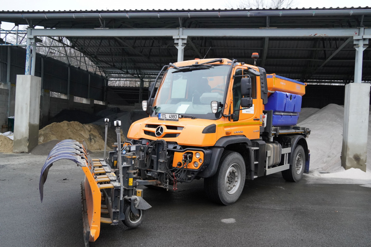 Zima může přijít, pracovníci TS Karviná přípravu nepodcenili