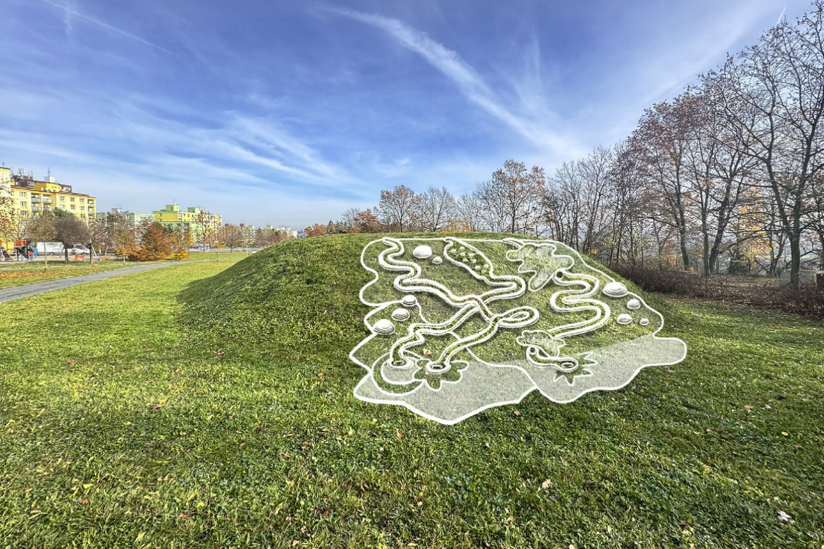 Občané Jedničky chtějí kuličkovou dráhu, vjemový chodník i zeleň