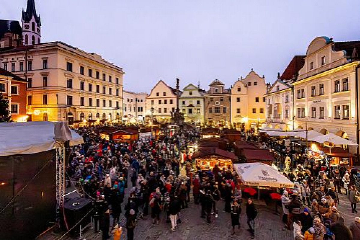Začátek adventu v Českém Krumlově