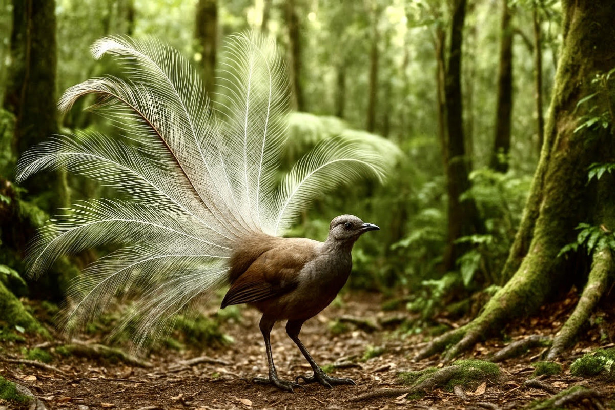 Lyrochvost nádherný: mistr zpěvu a inženýr australských lesů