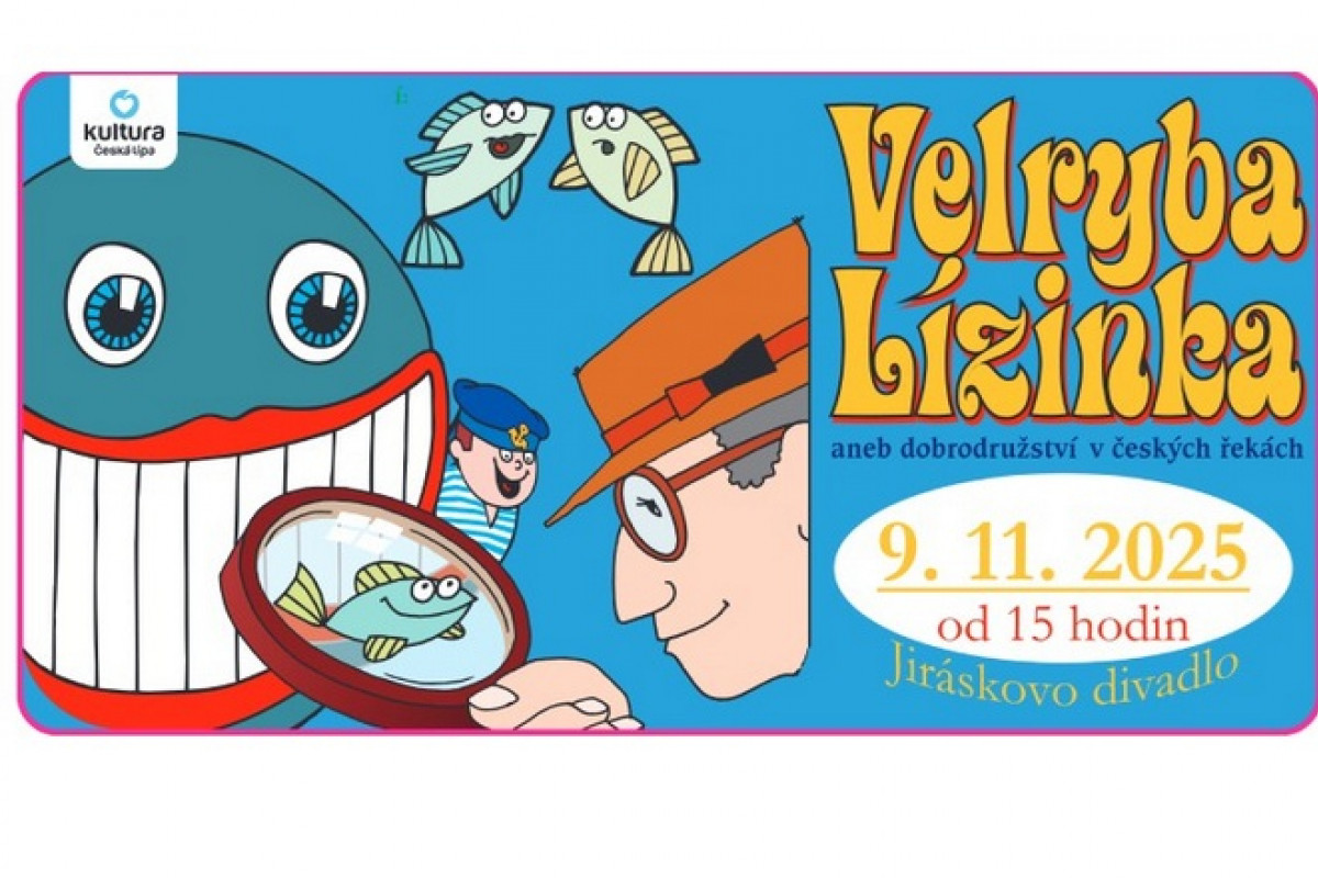 VELRYBA LÍZINKA aneb Dobrodružství v českých řekách