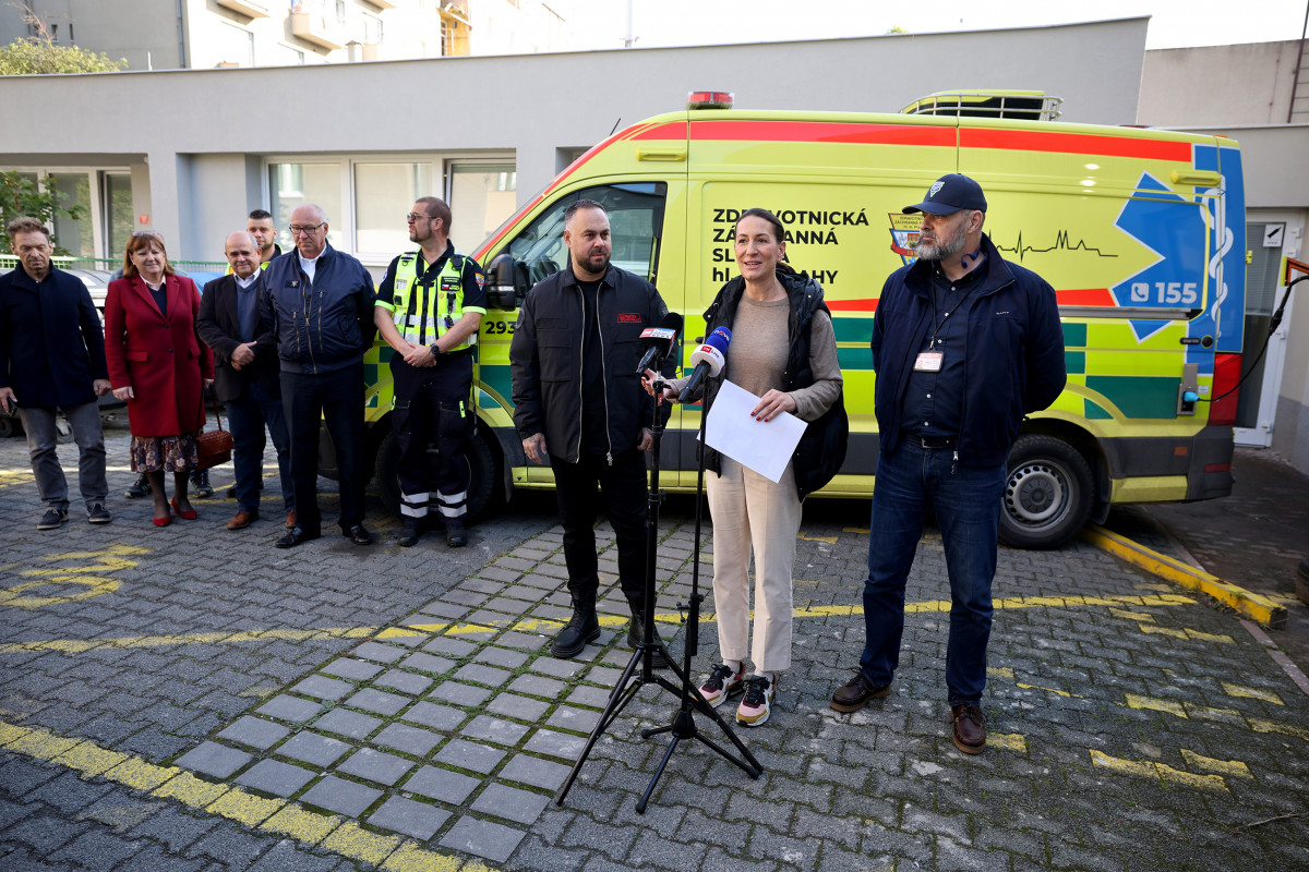 Pražská záchranka modernizovala svou největší základnu
