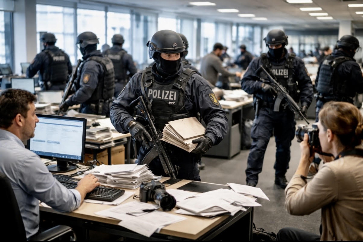 Německo chystá zákon umožňující razie v redakcích bez soudního příkazu Německo chystá zákon umožňující razie v redakcích bez soudního příkazu