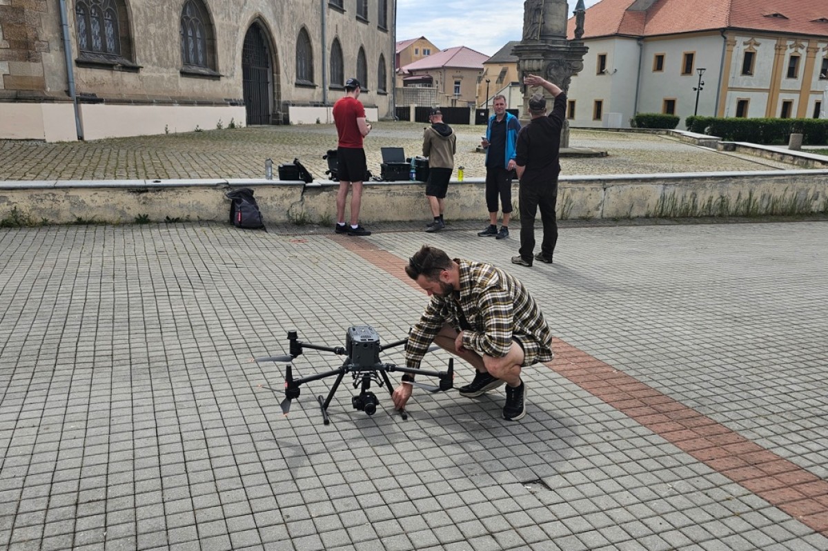 Vzniká digitální dvojče kostela v Mostě