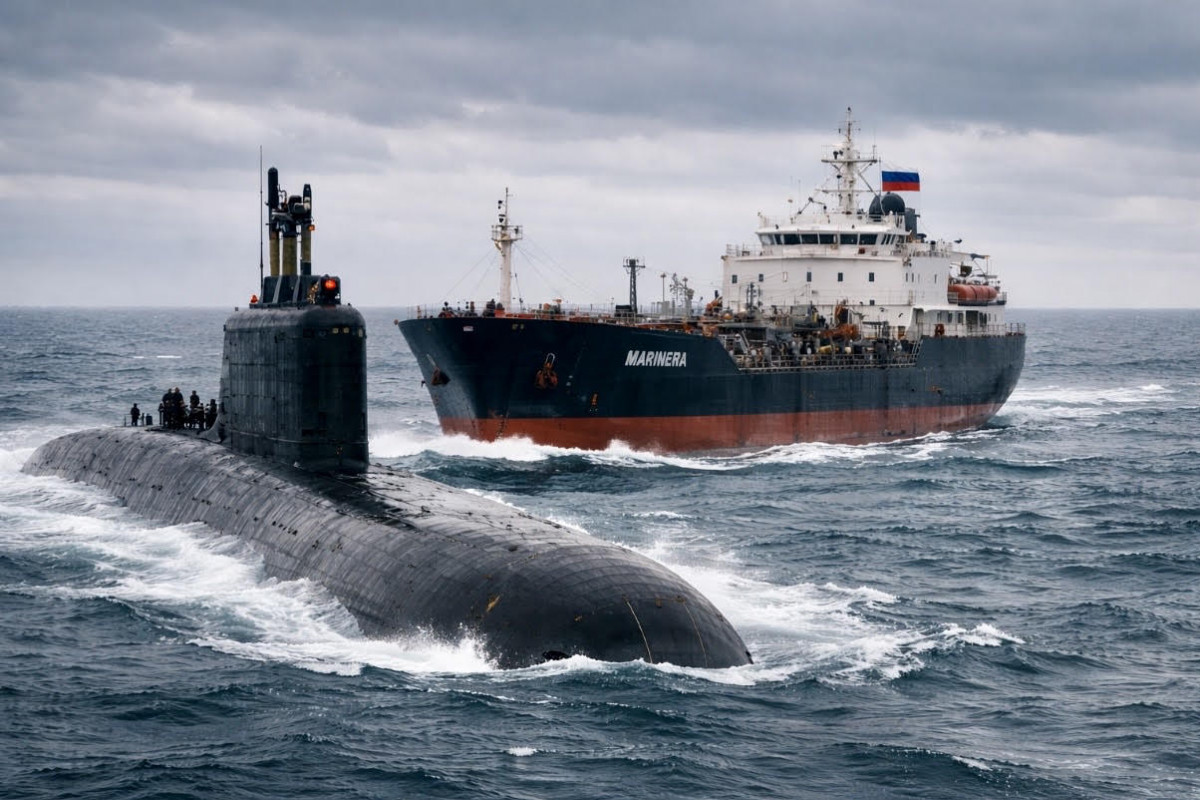 Rusko nasadilo ponorku k ochraně sankcionovaného tankeru před USA Rusko nasadilo ponorku k ochraně sankcionovaného tankeru před USA