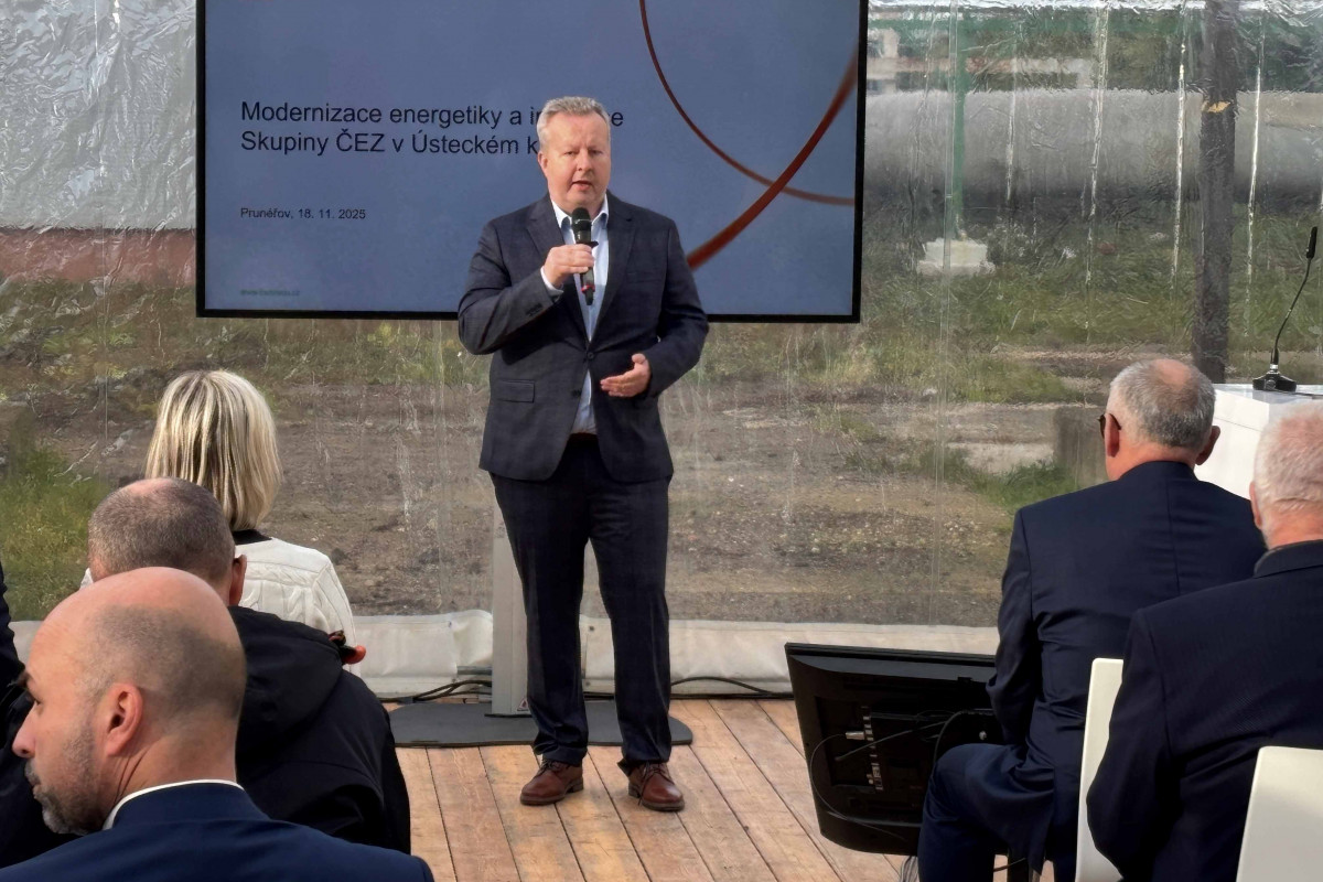 ČEZ a rozvoj teplárenství v Ústeckém kraji