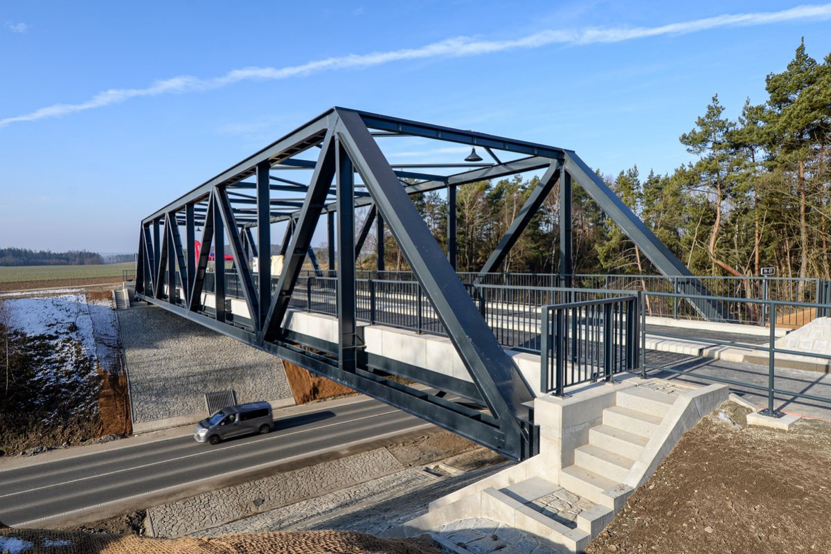 Město Plzeň pěším a cyklistům zpřístupnilo Faltusovu lávku