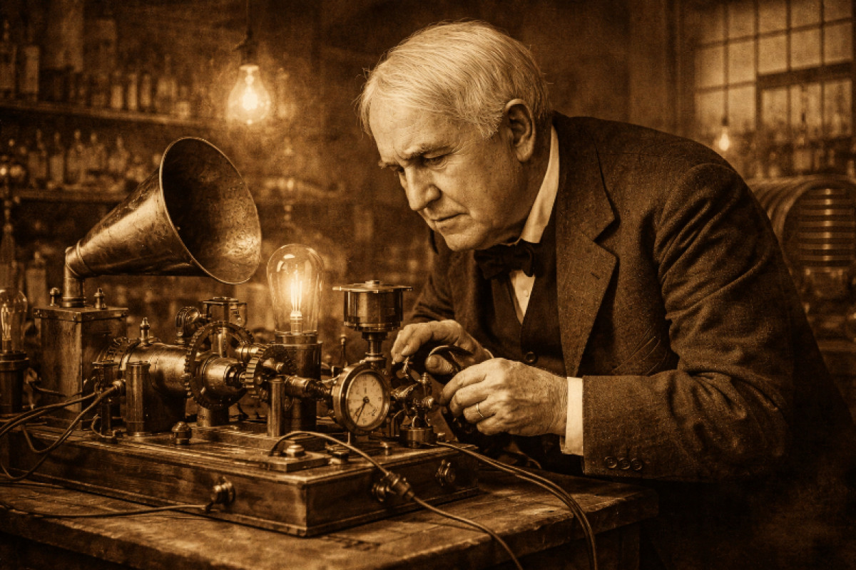 Tajemná Edisonova „machine of spirits“. Mýtus, nebo ztracený vynález?