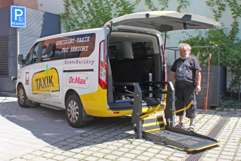 V lednu letošního roku poprvé vyrazil do ulic Taxík Maxík V lednu letošního roku poprvé vyrazil do ulic Taxík Maxík