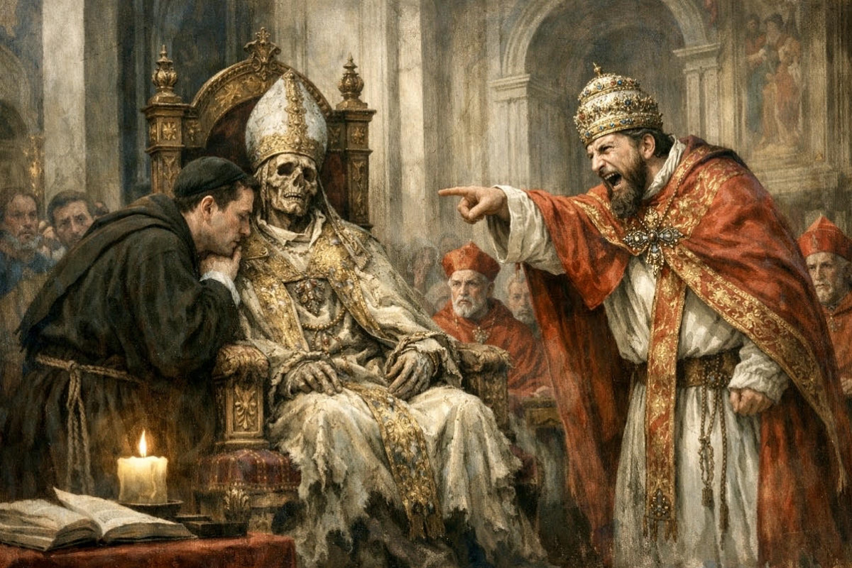 Když papež soudil mrtvého papeže. Děsivý proces v Římě