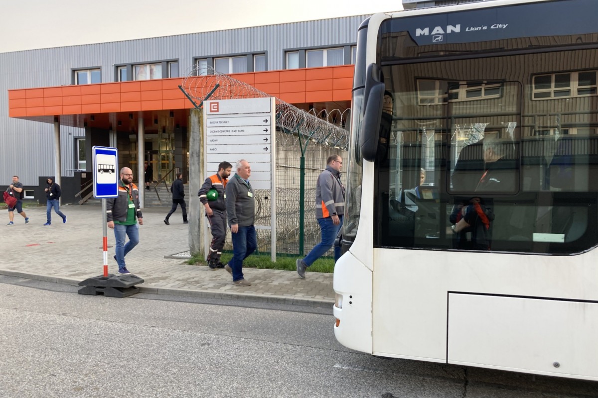 V Temelíně zavádí vnitroareálovou autobusovou linku