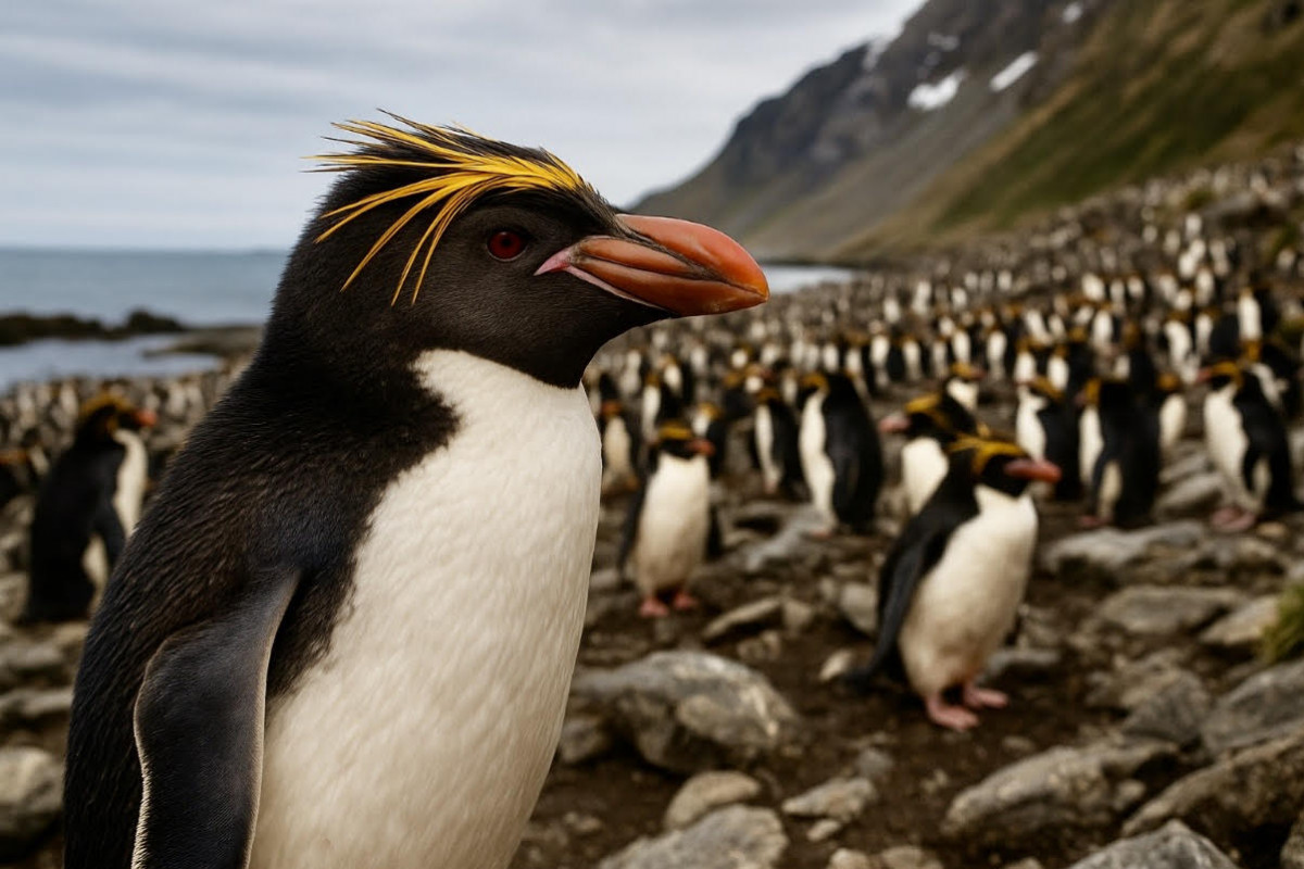 Tučňák žlutorohý: chocholatý specialista na krill v úbytku