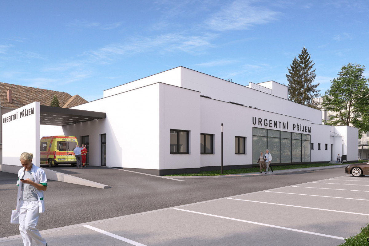 Moderní urgentní příjmy pro nemocnice v Přerově a Prostějově