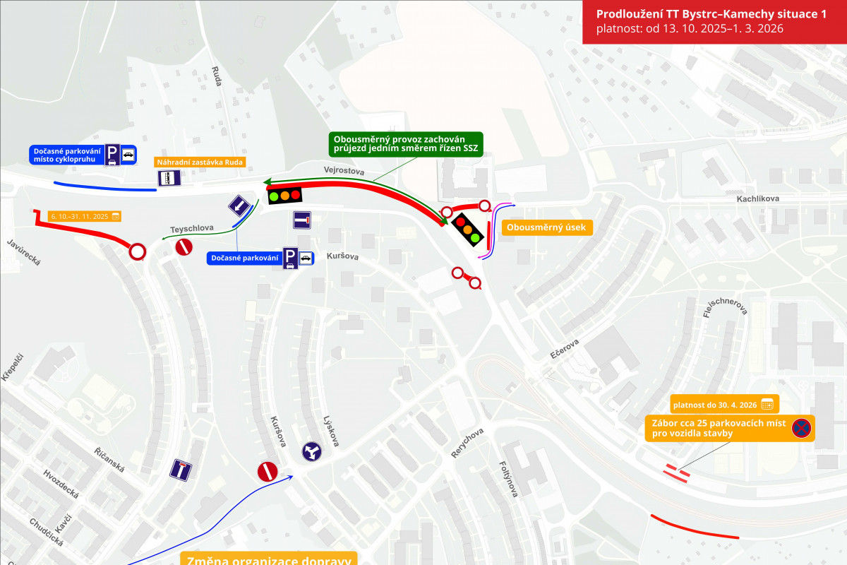 V Bystrci začíná stavba nové tramvajové trati za dvě miliardy korun