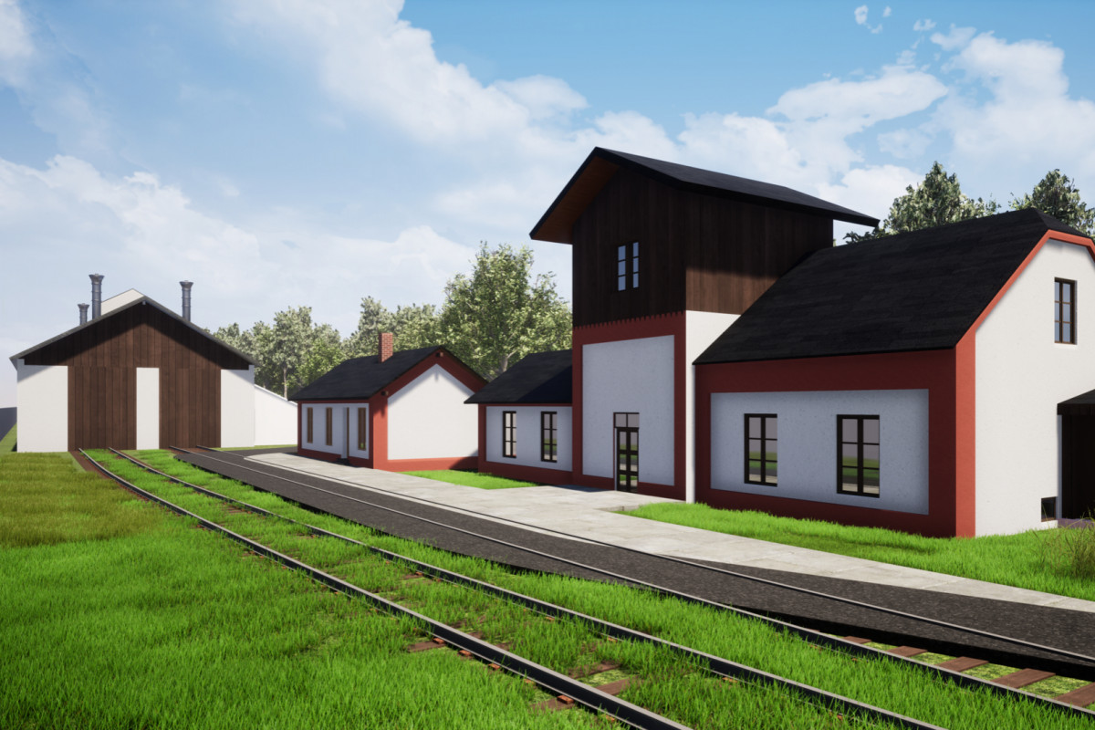 Budování železničního muzea v Dolní Lipce začne kolejištěm u výtopny