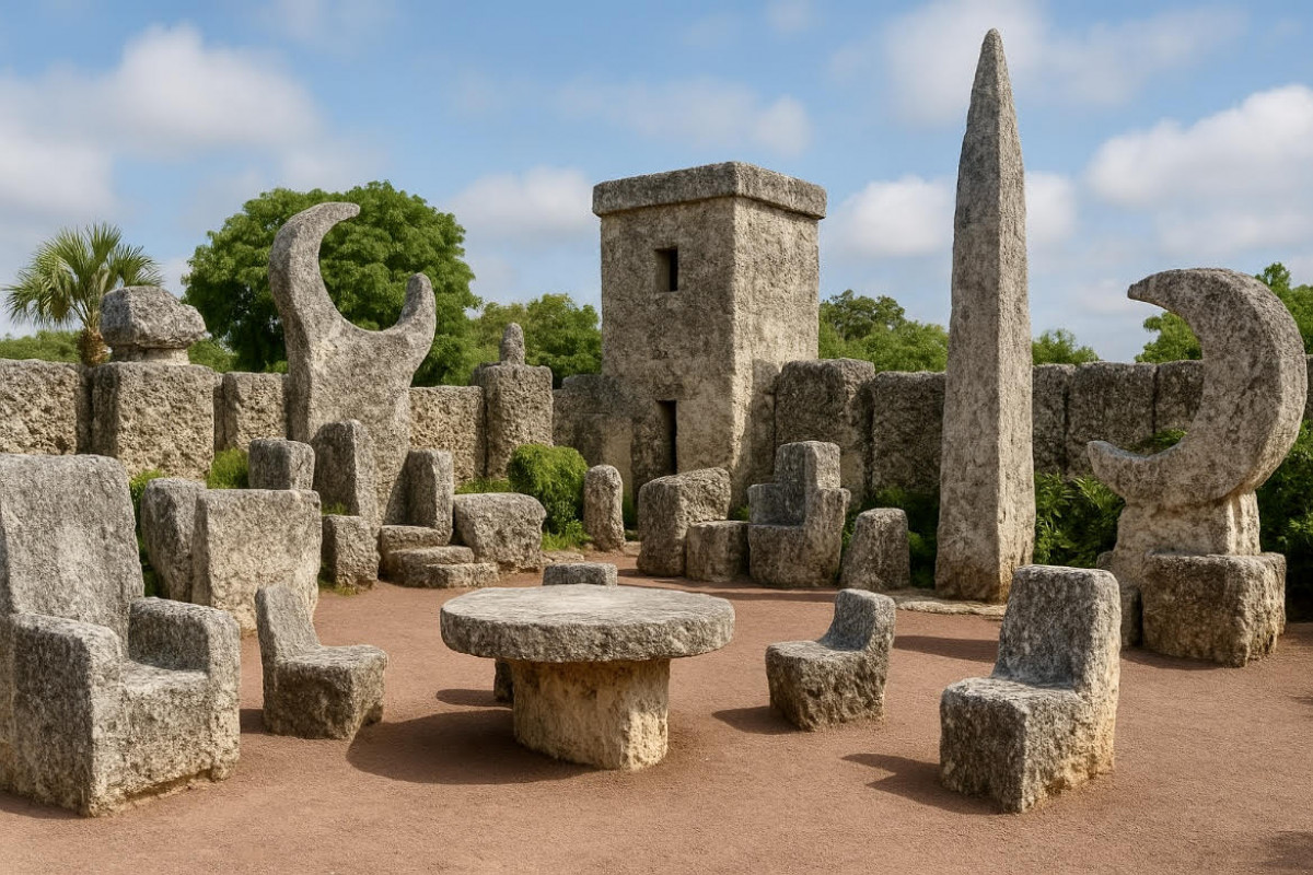 Korálový hrad na Floridě a záhada Eda Leedskalnina