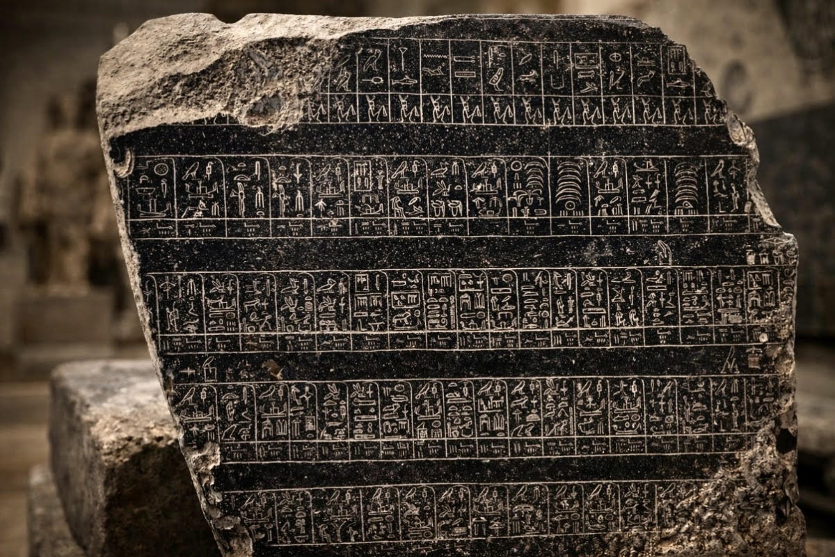 Palermský kámen: staroegyptská účetní kniha, která mate dějiny