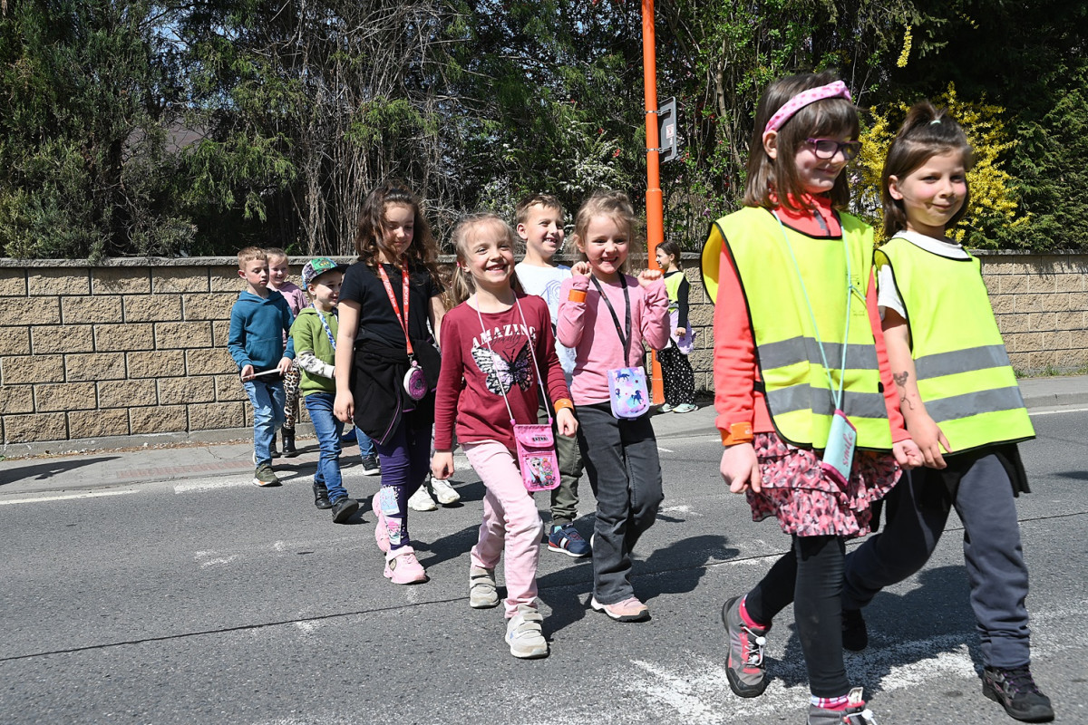V Šilheřovicích mají moderně nasvícený Oranžový přechod V Šilheřovicích mají moderně nasvícený Oranžový přechod