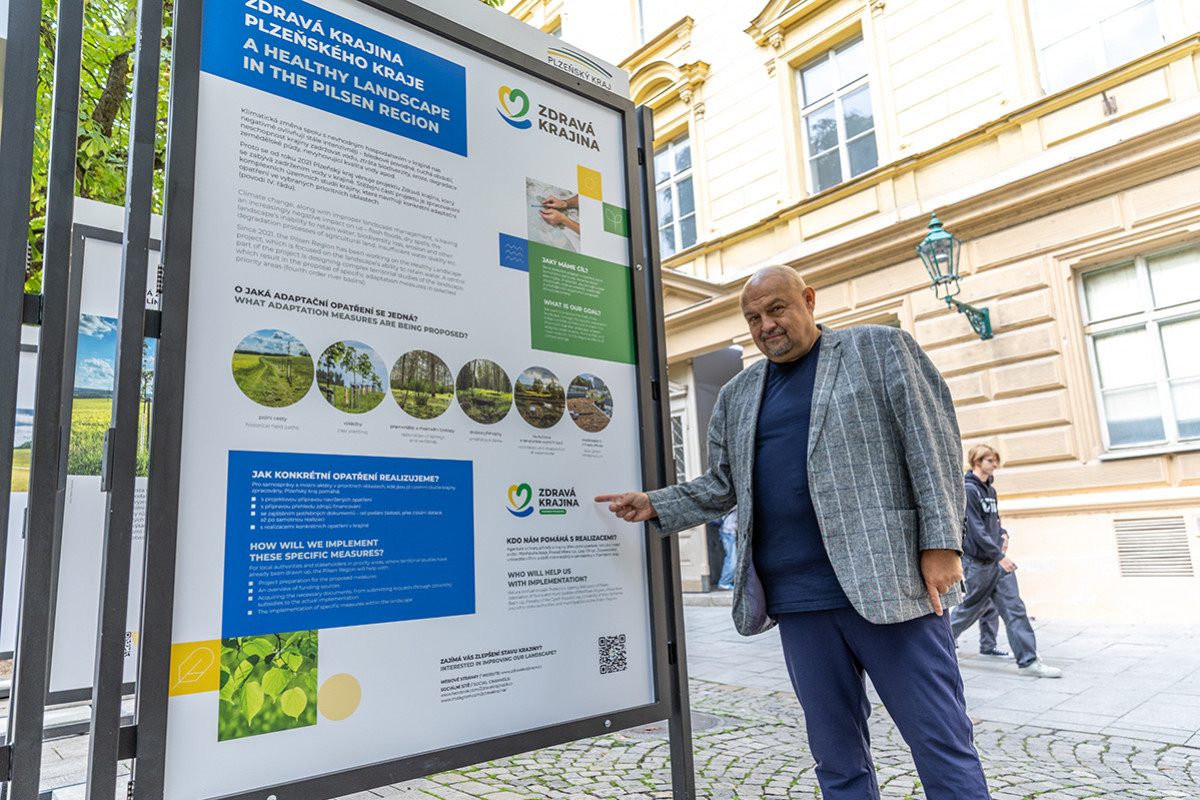 Výstava představí příklady dobré praxe projektu Zdravá krajina