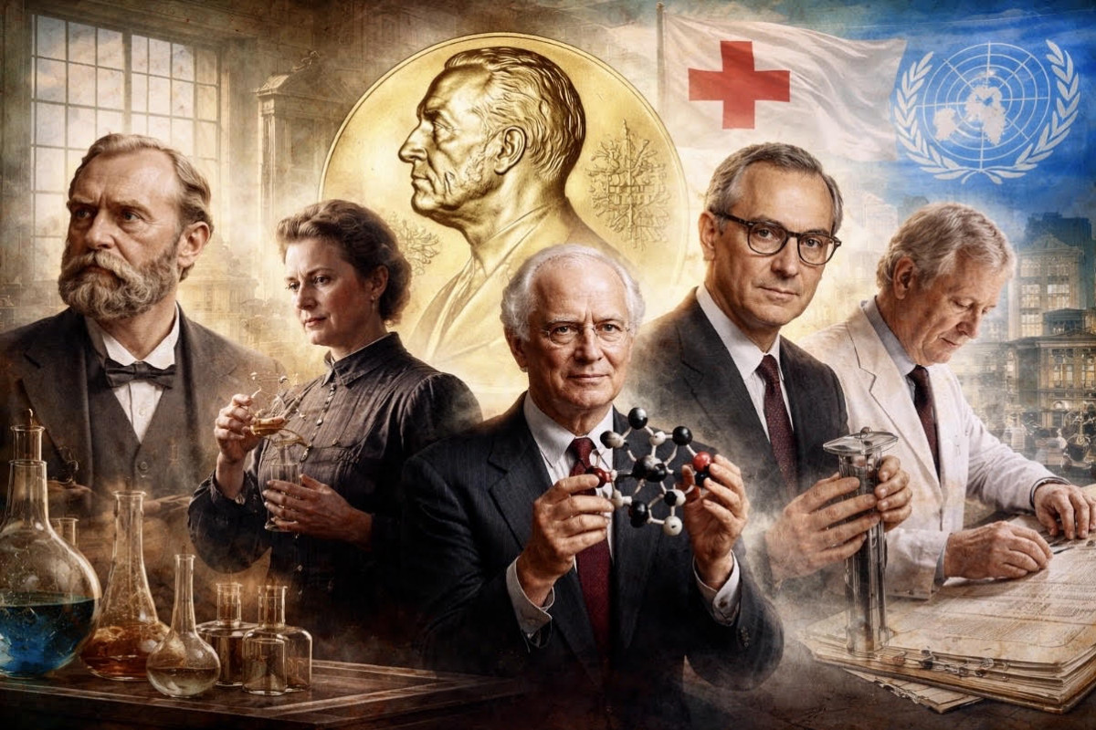 Pouze čtyři lidé v historii získali Nobelovu cenu více než jednou