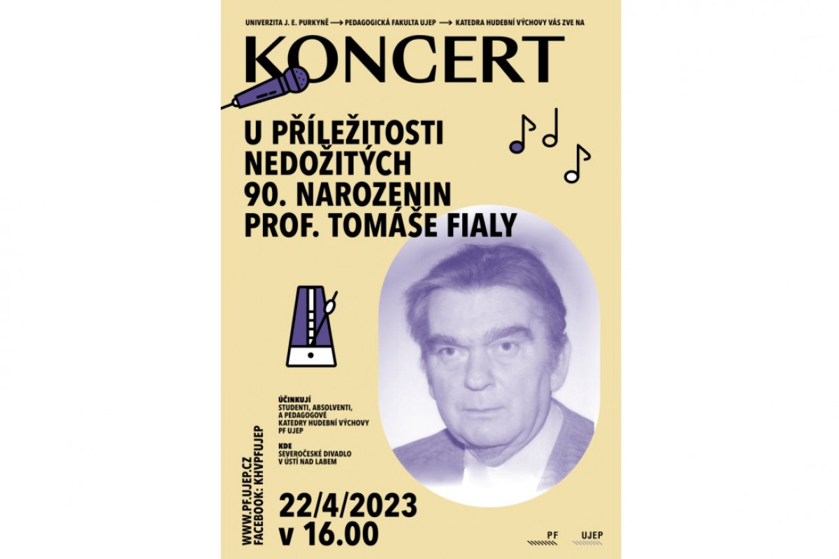 UJEP: Koncert na počest profesora Tomáše Fialy