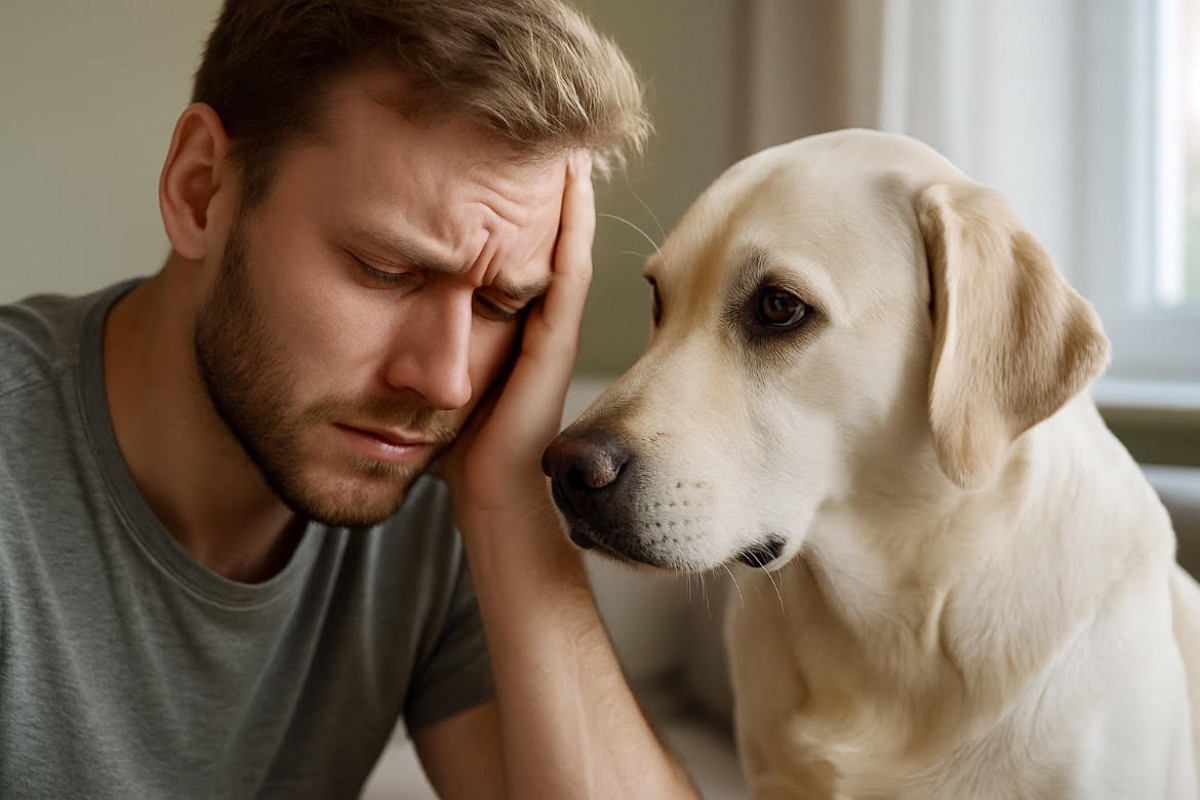 Psi cítí lidský stres. „Vůně“ úzkosti ovlivňuje jejich emoce i učení Psi cítí lidský stres. „Vůně“ úzkosti ovlivňuje jejich emoce i učení