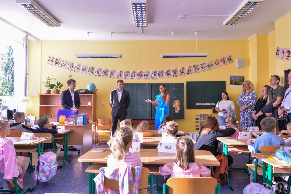Na školách přivítali stejný počet prvňáčků jako loni
