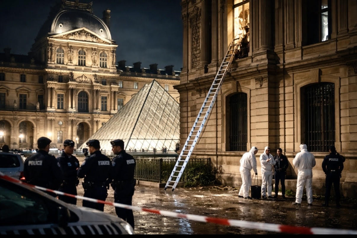 Bezpečnostní fiasko v Louvru, zloději zmizeli těsně před policií