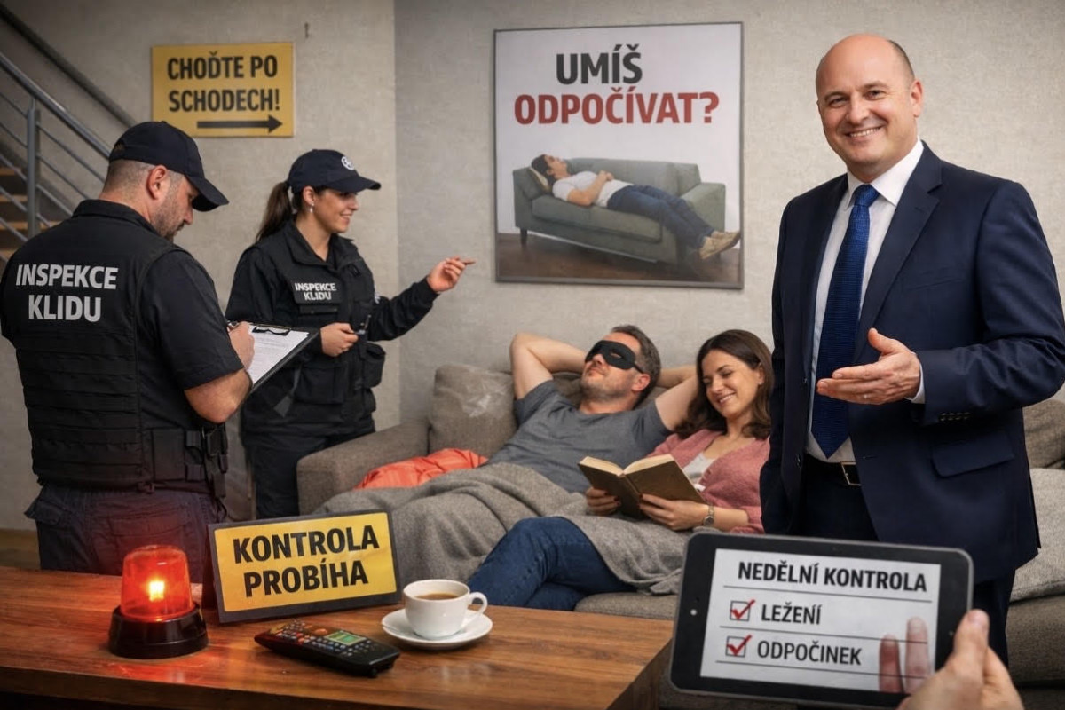 Češi začnou povinně odpočívat, navrhl ministr zdraví Češi začnou povinně odpočívat, navrhl ministr zdraví