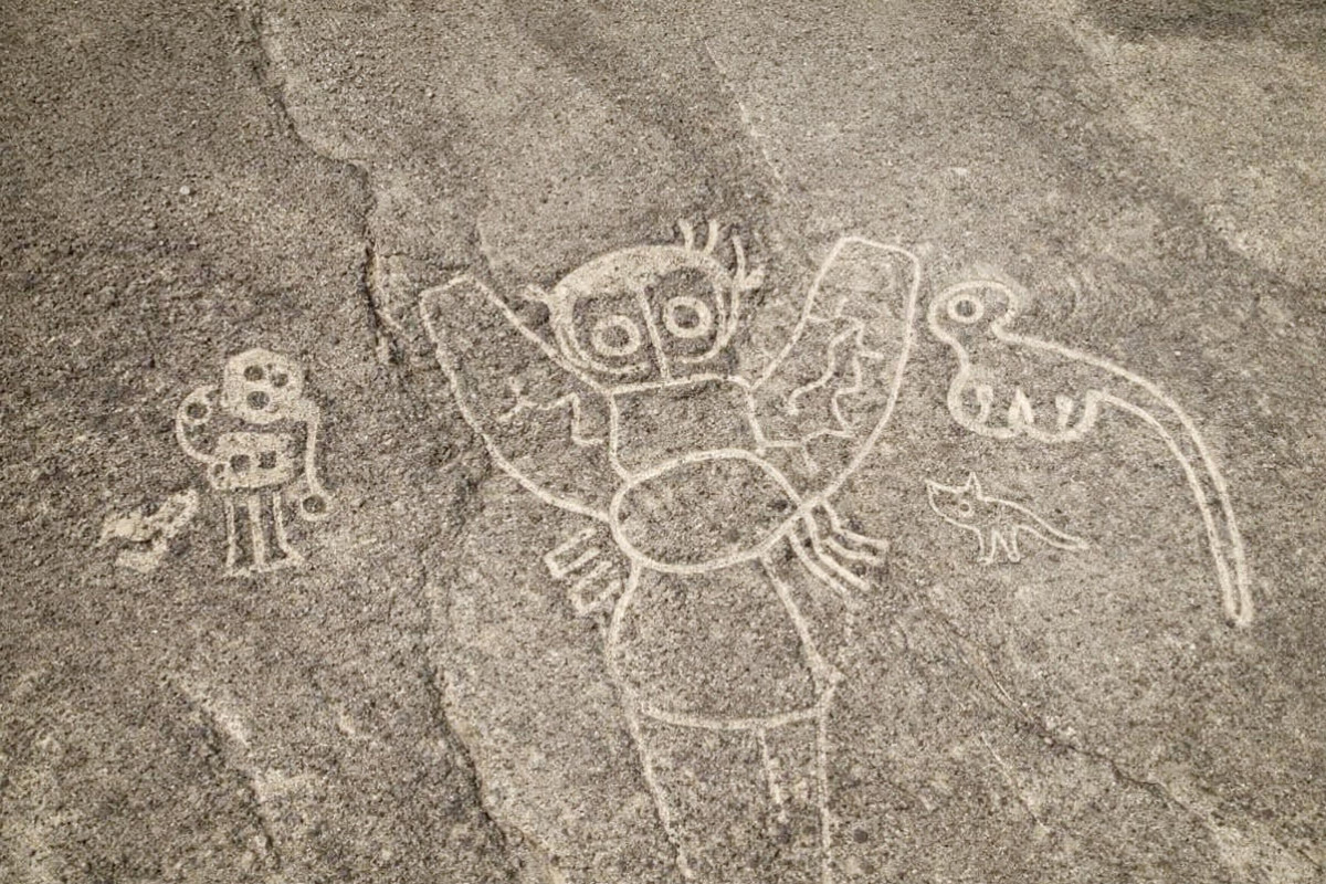 Umělá inteligence odhalila v Peru 303 nových obrazců Nazca Umělá inteligence odhalila v Peru 303 nových obrazců Nazca