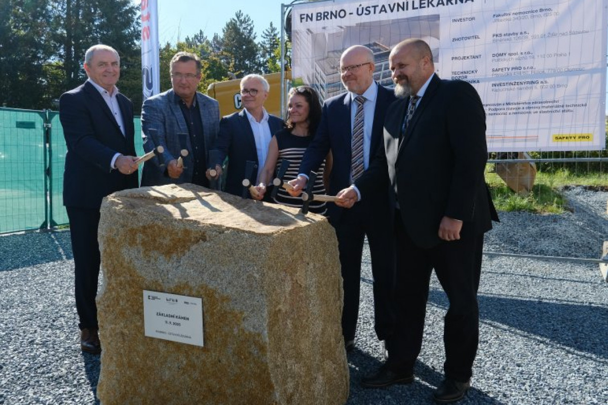 FN Brno zahajuje výstavbu nové Ústavní lékárny