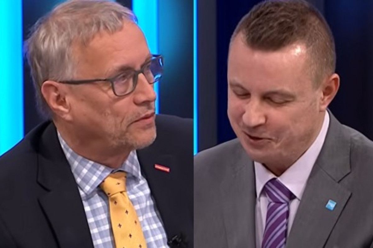 Dvořák bránil postup vlády, Rajchl se mu ve studiu otevřeně vysmál